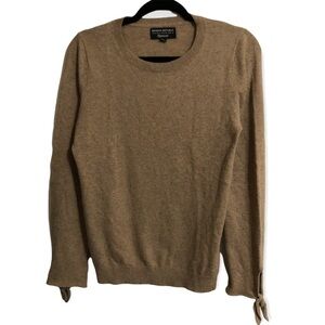 Banana Republic Filpucci Superloft bow tie  cuff crew sweater